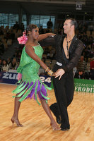 Timo Kulczak & Motshegetsi Mabuse at World Amateur Latin Championships