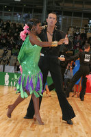 Timo Kulczak & Motshegetsi Mabuse at World Amateur Latin Championships