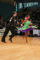 Timo Kulczak & Motshegetsi Mabuse at World Amateur Latin Championships