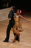 Timo Kulczak & Motshegetsi Mabuse at World Amateur Latin Championships