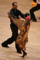 Timo Kulczak & Motshegetsi Mabuse at World Amateur Latin Championships