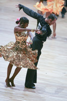 Timo Kulczak & Motshegetsi Mabuse at World Amateur Latin Championships