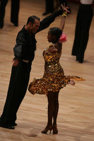 Timo Kulczak & Motshegetsi Mabuse at World Amateur Latin Championships