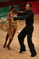 Timo Kulczak & Motshegetsi Mabuse at World Amateur Latin Championships