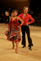 Janick Loewe & Pia Lundanes Loewe at UK Open 2009