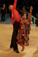 Janick Loewe & Pia Lundanes Loewe at UK Open 2009