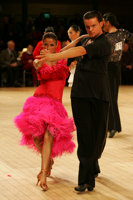 Justinas Duknauskas & Karina Eremian at 