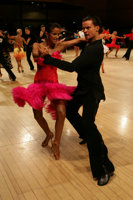 Justinas Duknauskas & Karina Eremian at 