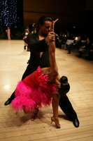 Justinas Duknauskas & Karina Eremian at 