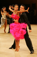 Justinas Duknauskas & Karina Eremian at 