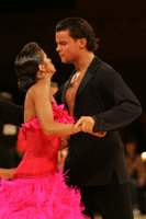 Justinas Duknauskas & Karina Eremian at 