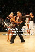 Stefano Di Filippo & Anna Melnikova-Duknauske at Lithuanian Open 2007