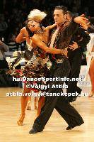 Stefano Di Filippo & Anna Melnikova-Duknauske at Lithuanian Open 2007