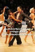 Stefano Di Filippo & Anna Melnikova-Duknauske at Lithuanian Open 2007