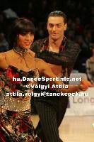 Stefano Di Filippo & Anna Melnikova-Duknauske at Lithuanian Open 2007
