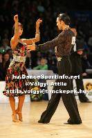 Stefano Di Filippo & Anna Melnikova-Duknauske at Lithuanian Open 2007