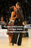 Stefano Di Filippo & Anna Melnikova-Duknauske at Lithuanian Open 2007