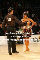 Stefano Di Filippo & Anna Melnikova-Duknauske at Lithuanian Open 2007