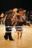 Stefano Di Filippo & Anna Melnikova-Duknauske at Lithuanian Open 2007