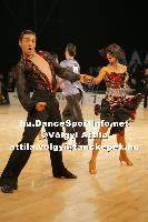 Stefano Di Filippo & Anna Melnikova-Duknauske at Lithuanian Open 2007