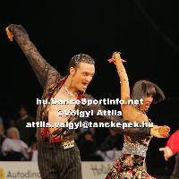 Stefano Di Filippo & Anna Melnikova-Duknauske at Lithuanian Open 2007