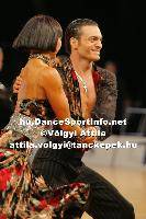 Stefano Di Filippo & Anna Melnikova-Duknauske at Lithuanian Open 2007