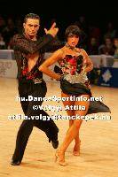 Stefano Di Filippo & Anna Melnikova-Duknauske at Lithuanian Open 2007
