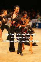 Stefano Di Filippo & Anna Melnikova-Duknauske at Lithuanian Open 2007