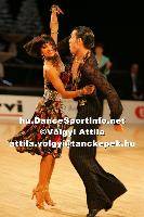 Stefano Di Filippo & Anna Melnikova-Duknauske at Lithuanian Open 2007
