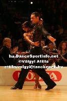 Stefano Di Filippo & Anna Melnikova-Duknauske at Lithuanian Open 2007