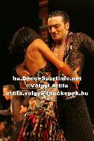 Stefano Di Filippo & Anna Melnikova-Duknauske at Lithuanian Open 2007