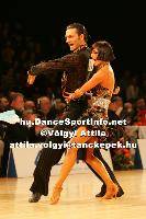Stefano Di Filippo & Anna Melnikova-Duknauske at Lithuanian Open 2007