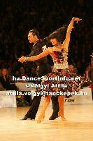Stefano Di Filippo & Anna Melnikova-Duknauske at Lithuanian Open 2007
