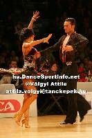 Stefano Di Filippo & Anna Melnikova-Duknauske at Lithuanian Open 2007