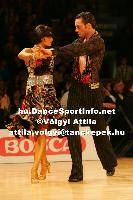 Stefano Di Filippo & Anna Melnikova-Duknauske at Lithuanian Open 2007