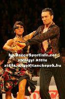 Stefano Di Filippo & Anna Melnikova-Duknauske at Lithuanian Open 2007