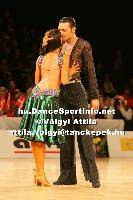 Stefano Di Filippo & Anna Melnikova-Duknauske at Lithuanian Open 2007