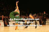 Stefano Di Filippo & Anna Melnikova-Duknauske at Lithuanian Open 2007