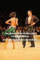 Stefano Di Filippo & Anna Melnikova-Duknauske at Lithuanian Open 2007