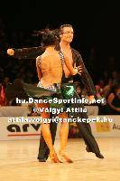 Stefano Di Filippo & Anna Melnikova-Duknauske at Lithuanian Open 2007