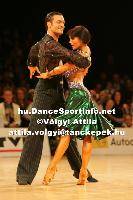 Stefano Di Filippo & Anna Melnikova-Duknauske at Lithuanian Open 2007