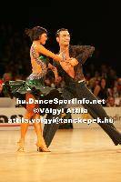 Stefano Di Filippo & Anna Melnikova-Duknauske at Lithuanian Open 2007