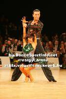 Stefano Di Filippo & Anna Melnikova-Duknauske at Lithuanian Open 2007