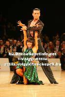 Stefano Di Filippo & Anna Melnikova-Duknauske at Lithuanian Open 2007