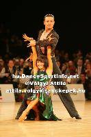 Stefano Di Filippo & Anna Melnikova-Duknauske at Lithuanian Open 2007