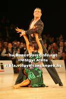 Stefano Di Filippo & Anna Melnikova-Duknauske at Lithuanian Open 2007