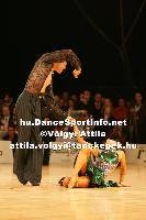 Stefano Di Filippo & Anna Melnikova-Duknauske at Lithuanian Open 2007