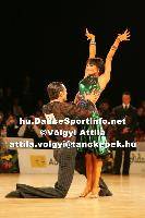 Stefano Di Filippo & Anna Melnikova-Duknauske at Lithuanian Open 2007