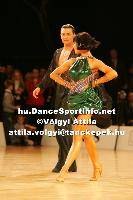 Stefano Di Filippo & Anna Melnikova-Duknauske at Lithuanian Open 2007