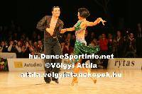 Stefano Di Filippo & Anna Melnikova-Duknauske at Lithuanian Open 2007